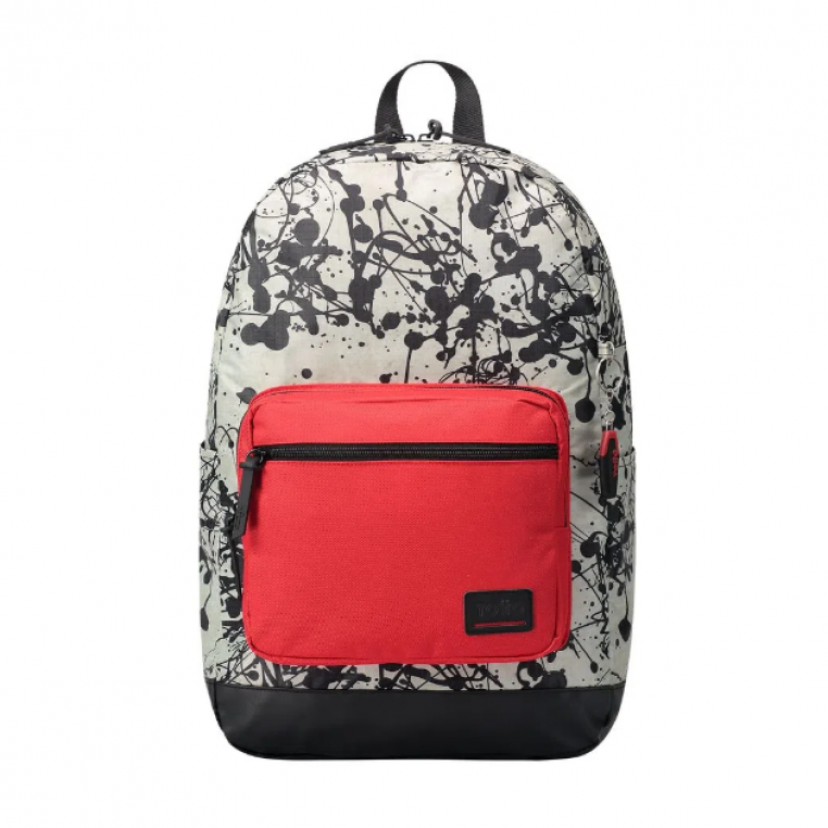 Mochila Roja Totto Porta Notebook 14 Tocax