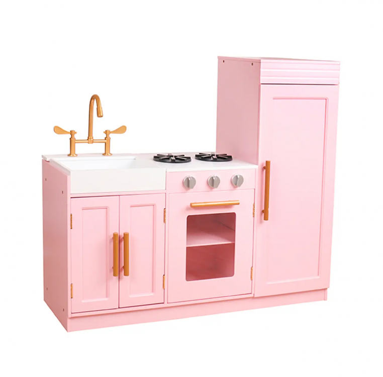 Cocina De Madera Rosada Juguete Ni o a Kidscool