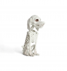 Esqueleto Perro Poodle Decoración Halloween F&m
