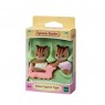 Ardillas mellizas bebés walnut sylvanian families 5421