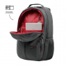 Mochila Gris Interior Rojo Porta Pc Totto 