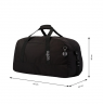 Bolso Deportivo De Viaje Unisex Active L Negro/black Totto