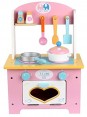 Mini cocina de madera love juguete niñas y niños - Hopetoys