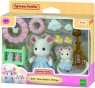 Sylvanian Familes Juego Baño Ratones Marshmallow Ternurines