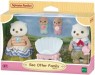 Sylvanian Families Familia De Nutrias Marinas 