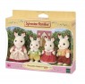 Sylvanian Families 5655 Familia Conejo Chocolate Juguete