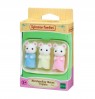 Marshmallow Mouse Triplets 5337 Sylvanian Families Juguete