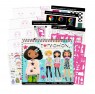 Cuaderno Libreta Dibujar Y Diseñar + 100 Stikers