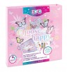 Cuaderno De Dibujo Lápices Marcadores Stickers Butterfly