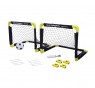 Set Arcos  Fútbol Plegable + Marcadores De Cancha Retráctil 