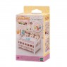 Crib With Mobile Sylvanian Families Cuna Bebé 5534 Juguete