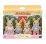 Milk Rabbit Family Conejos 5706 Sylvanian Families Juguete