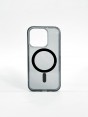 Carcasa Negra Brillo iPhone 14 Pro Magsafe Antibacterial Mata 99%