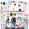 Cuaderno para diseñar stickers Fashion Angels