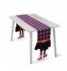 Mantel Con Piernas De Bruja Decoracion Halloween Morado