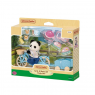 Sylvanian Families 5652 Set Bicicleta Patines Pookiee Panda