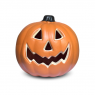 Adorno Calabaza Giratoria Con Luz Led 15x14cm