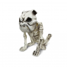 Esqueleto De Perro Bulldog 27X26CM Decoracion Halloween 