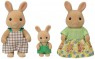 Familia Conejo Sunny Rabbit Sylvanian Families 5372