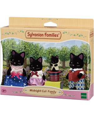 Gatos negros sylvanian families midnight 5530 gato