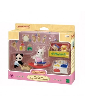 Sylvanian Families 5709 Set De Juegos Bebés Panda Y Conejo