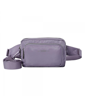 Cartera Banano Morada Funty Totto Mujer 