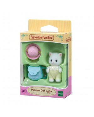 Sylvanian Families 5456 Persian Cat Baby Gato Persa Bebé