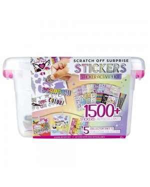 Set De 1500+ Stickers Caja y lapices Fashion Angels Juguete
