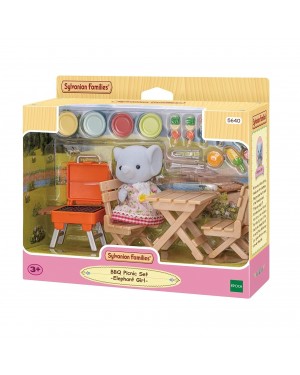 Sylvanian Families 5640 Set Barbacoa Miriam Elefante Asado