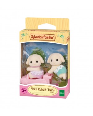 Flora Rabbit Twins Conejos 5737 Sylvanian Families Juguete