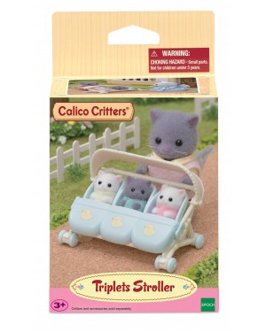 Triplets Stroller 5533 Sylvanian families Carrito de trillizos