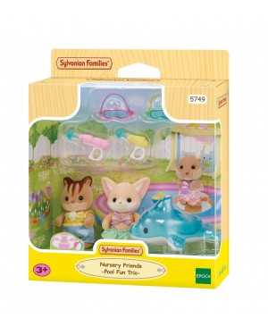 Nursery Friends Pool Fun Trio 5749 Sylvanian Families