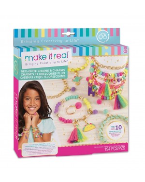 Set Para Armar Pulseras Neobrite Chains Charms Make It Real