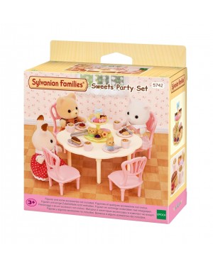 Sweets Party Set Fiesta 5742 Sylvanian Families Juguete