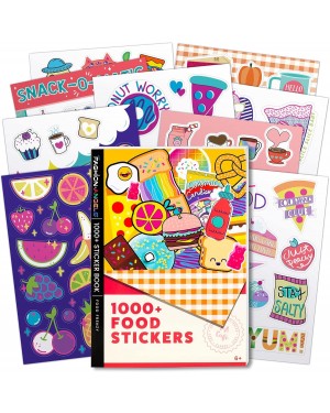 Libro Con Stickers 1000 Alimentos Food Fashion Angels