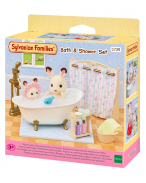 Set De Baño Y Ducha Ternurines Sylvanian Families 5739