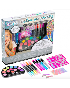 Kit de Maquillaje Peinado y Arte Corporal Fashion Angels