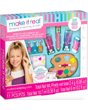 Set juego de maquillaje cosmeticos niñas/os Make it real