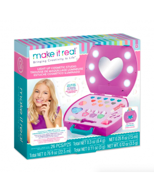 Set Estudio Maquillaje Niñas con Luz Make it real