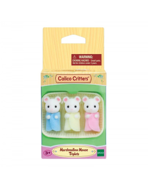 Marshmallow Mouse Triplets 5337 Sylvanian Families Juguete