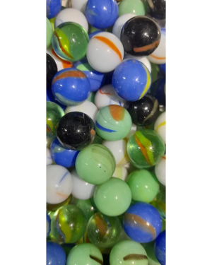 120 Canicas, Bolitas Surtidas, Ojitos De Gato, Leche Marbles