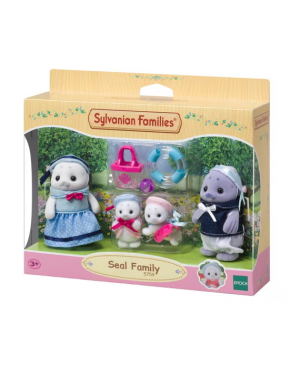 Sylvanian Families Familia De Focas 5759 Juguete Hopetoys