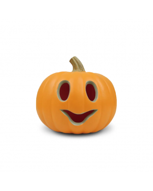Calabaza Con Luz Led 23x22cm Decoración Halloween