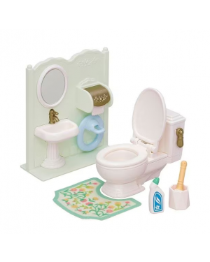 Set Juego De Baño Sylvanian Families Ternurines Juguete