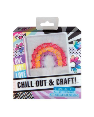 Manualidad Con Hilos Colores Arcoiris Juguetes Fashion Angel