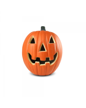 Calabaza Con Luz Led 45x36cm Decoración Halloween F&m