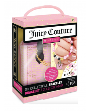 Arma tu Pulsera con mini bolsito Rosa Niñas Juicy Couture