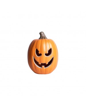Calabaza 32x23cm Con Luz Led Frank&mortis Halloween 