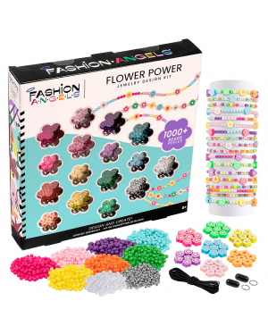 Set De Pulseras Con Cuentas Floreadas 1000+ Fashion Angels