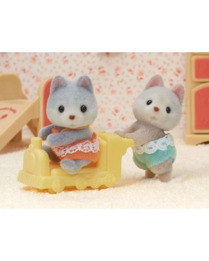 Husky Twins Cachorros Mellizos Sylvanian Families 5638